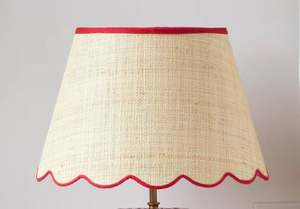 Abat-jour en tissu de style coquille Saint-Jacques, best-seller 2024, avec dos rigide et couleur personnalisée, pour la décoration intérieure - Product Image 4