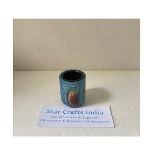 Brûleur d'encens Mukhabir Bakhoor en bois et résine époxy au prix de gros Brûleur d'encens Bakhoor Meilleure vente Brûleur de porte-encens pour la décoration du Ramadan - Product Image 1