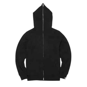 Nouveau sweat à capuche strass élégant personnalisé hiver hommes sweat à capuche strass fermeture éclair complète nous sweats à capuche thermiques 100% coton - Product Image 4