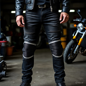 Pantalones de Motociclismo Unisex, Pantalones de Motocross, Equipo de Protección para Motociclistas, Jeans de Mezclilla, Secado Rápido, Transpirables, Personalizables - Product Image 1