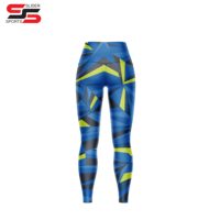Leggings de sport taille haute personnalisés pour femmes, leggings de yoga, leggings de compression taille haute