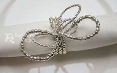 BEST DESIGN WHOLESALE <b>CRYSTAL</b> BEADS <b>TREE</b> DESIGN NAPKIN RING for TABLE TOP DECOR in GOOD PRICE by REFRATEX INDIAAND MORE COLOR - Product Image 3