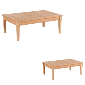 Mesa de centro de madera de estilo moderno Muebles de exterior Diseño simple Durable con los mejores precios de fábrica de Indonesia - Product Image 3