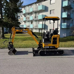 Miniexcavadora JCB 18Z-1 Económica, Miniexcavadora de Orugas de 12 Toneladas, Cucharón de 0.2m, Motor de 40HP, Componentes Hidráulicos Enerpac, Rodamientos - Product Image 1