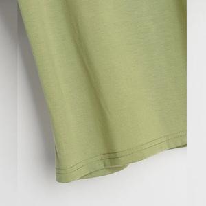 Camiseta Corta de Gran Tamaño, 100% Algodón, Transpirable, Ecológica, con Hombros Caídos, para Hombre, Lisa, Personalizable con Sublimación, Talla Grande, Verano - Product Image 3