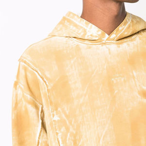 Vente directe d'usine, logo personnalisé, sweat-shirts à boutons en coton mélangé, lavage à l'acide, qualité supérieure, prix bas, pour hommes - Product Image 4