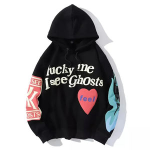 Pull à capuche surdimensionné personnalisé en coton doux de qualité supérieure logos brodés Hip Hop Style Streetwear pour adultes pour l'hiver - Product Image 3