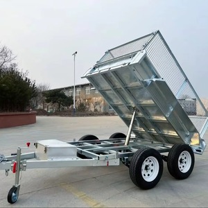 Agricultural Tractor Hydraulic Tipper Dump <b>Trailer</b> with Gear Core Components for <b>Farm</b> Use - Product Image 2