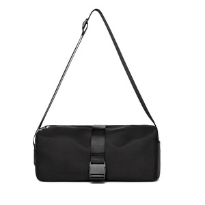 แฟชั่นใหม่กระเป๋าออกกำลังกายสำหรับผู้หญิง, กระเป๋าใส่ของความจุสูงสีทึบกลางแจ้งกีฬาสันทนาการกระเป๋าสะพายไหล่กระเป๋าขนมปัง - Product Image 4