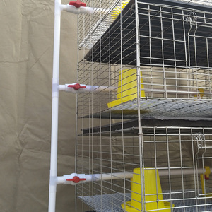 Gabbia di nidificazione per pulcini 3 o 4 livelli 2 porte da 90 a 320 per gabbia utilizzata per l'allevamento di piccoli polli - Product Image 5