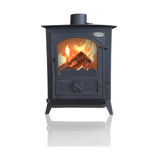 Puerta de hierro fundido de excelente calidad de diseño único, 7,5 kW, eficiencia térmica nominal, chimeneas de combustible sólido para quemar madera de Bulgaria - Product Image 1