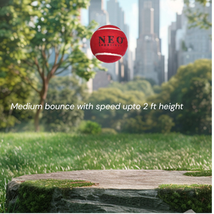 Pelota de tenis de entrenamiento profesional Mahaplay de alto rebote rojo pesado 38g duradero portátil sin presión 65mm para entretenimiento deportivo - Product Image 3