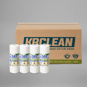 Krclean-Toallitas de cocina superabsorbentes, 50 hojas, paños de limpieza tejidos desechables para platos y mesas, color blanco sostenible - Product Image 6