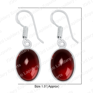 Boucles d'oreilles en cristal assorties, faites à la main, en laiton plaqué argent, vente en gros, boucles d'oreilles en pierres précieuses, Jaipur Inde, faible MOQ 2 pièces - Product Image 6