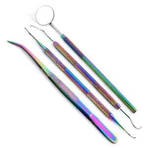 ชุดตรวจฟันชุดตรวจ3ชิ้นชุดเครื่องมือทันตกรรม - Product Image 1