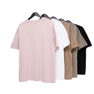 Camisa informal con estampado personalizado OEM para hombre, camisas holgadas transpirables de manga corta de algodón 100% para vacaciones de verano - Product Image 1