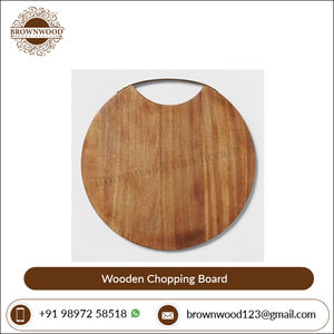 Tabla de cortar de madera de mango de calidad sólida superventas tabla de cortar segura para alimentos de gran oferta para Preparación y servicio de alimentos - Product Image 2