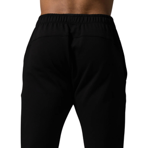 Pantalon de jogging pour homme, noir, taille haute élastique avec cordon de serrage, doux, respirant, séchage rapide, léger, décontracté, pour le sport et l'entraînement, taille XS - Product Image 4