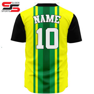 Camiseta de Béisbol Más Vendida, Personalizable, Moda Masculina, Impresión, Secado Rápido, Ropa de Béisbol, Camiseta de Béisbol al por Mayor - Product Image 2