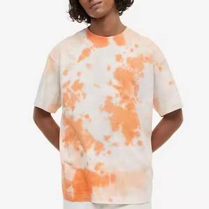 T-shirt surdimensionné en polyester et coton mélangé avec logo personnalisé/Stock Vente en gros - Product Image 1