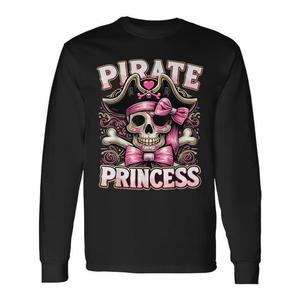 Maglietta Promozionale Costume di Halloween da Principessa Pirata con Fiocco e Maniche Lunghe - Product Image 1