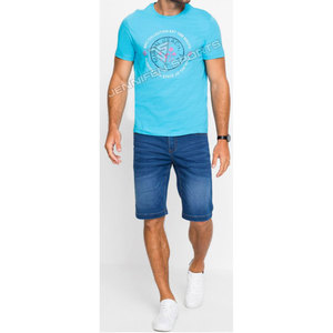 T-shirt de haute qualité pour hommes, tissu en jersey 100% coton, col rond, logo imprimé numérique personnalisé, étiquette de col intérieur, vente en gros - Product Image 2