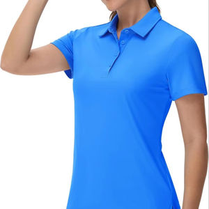 Golf de manga corta informal para mujer para Polos de cuello de secado rápido con diseño transpirable de protección solar UPF 50 + - Product Image 2