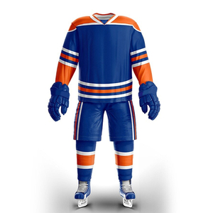 Ropa deportiva sublimada uniforme de Hockey completo al por mayor Unisex personalizado Hockey sobre hielo Jersey conjunto corto Pinco deportes Hocket - Product Image 2