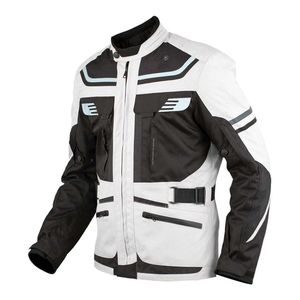 แจ็กเก็ตมอเตอร์ไซค์สำหรับผู้ชายแจ็คเก็ตขี่มอเตอร์ไซค์สีดำแดงแบบพรีเมียมปรับแต่งโลโก้ได้ - Product Image 3