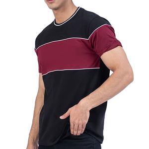 T-shirt homme tendance à prix abordable, nouvelle collection, haute qualité, logo/couleurs personnalisés, service OEM, 100% coton, écologique - Product Image 1