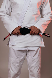 Top Trending Adulto BJJ Kimono Logotipo personalizado Blanco Jiu Jitsu Gi Bordado directo Perla Tejido Chaqueta Rip-Stop Pantalones Bjj Gis - Product Image 4