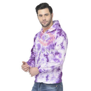 Meilleur Prix Personnalisé Tie Dye Brodé Hiver Sweat à Capuche Streetwear Pull Coton avec Logo Personnalisé - Product Image 3