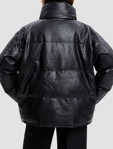 Veste matelassée en tricot entièrement personnalisée, neuve, respirante, à capuche, pour femmes, hiver, 100% polyester, service OEM - Product Image 3