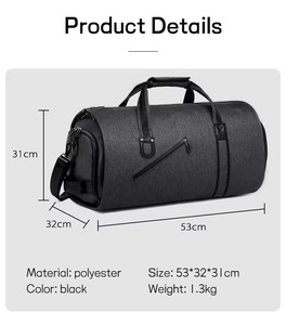 <span class=keywords><strong>Sac</strong></span> de costume d'affaires pliable pour hommes <span class=keywords><strong>Sac</strong></span> de voyage pliable et étanche <span class=keywords><strong>Sac</strong></span> fourre-tout de week-end <span class=keywords><strong>Sac</strong></span> de voyage avec compartiment à chaussures - Product Image 5