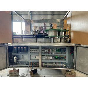 90 BPM BOPP <b>Labeling</b> Machine for Cans Cartons Film Manual Pneumatic Electric Beverage Food Metal Glass Wood Motor Pump Bearing - Product Image 1