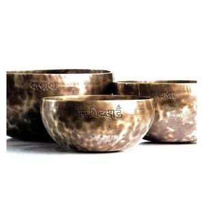 Cuenco de Canto de metal grabado personalizado al por mayor - Product Image 2