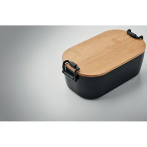 LEKKER Contenitore per Pranzo Sostenibile da 700ml in PP con Coperchio in Bambù, Prodotto Ecologico Portatile - Product Image 1