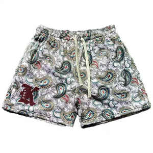 OSTROWEARS ENTERPRISES Vente en gros de shorts de gym pour hommes 100% coton maille épaisse Power Lifting Sublimation Shorts avec logo brodé - Product Image 1