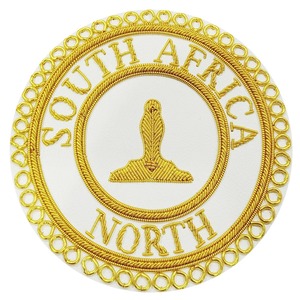 Maçonnique Artisanat Provincial Stewards Robe Tablier Badge Personnalisé Haute Qualité Feutre Brodé Badges Vêtements Décoration Personnalisé - Product Image 6