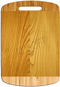 Planche à découper rectangulaire en bois d'acacia de conception et de forme traditionnelles pour hacher et couper - Product Image 6