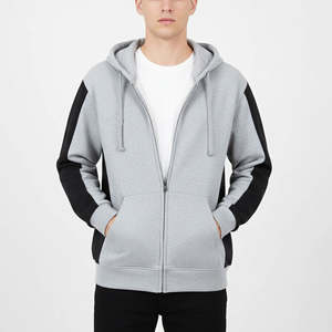 Sudadera con Capucha para Hombre, Diseño Moderno y Abrigado para Otoño, Estilo Informal y Atrevido, 100% Algodón, Felpa, Patrón Geométrico, Personalizable - Product Image 5