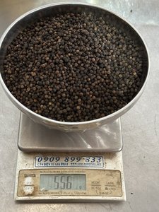 Poivre noir de maïs de marque privée en bouteille de verre avec broyeur Hanfimex/Samspices / Kath Hanfimex 0084327324400 - Product Image 5