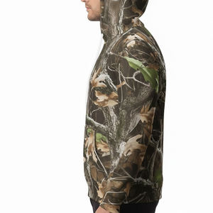 Nouveauté 2026 : Sweats à capuche camouflage pour la chasse, designs et tailles personnalisés, sweat à capuche de chasse pour homme en faible quantité minimale de commande - Product Image 6