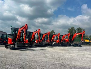 รถขุดตีนตะขาบ Kubota U27-4 มือสองและใหม่ประสิทธิภาพสูง และ รถขุดตีนตะขาบ Kubota U50-5 1 คัน รถขุดขนาดเล็ก บุ้งกี๋ 0.22 ลูกบาศก์เมตร รับน้ำหนักได้มาก - Product Image 4