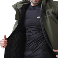 Veste de combat vert olive gilet chaud personnalisé vestes bouffantes pour hommes vestes et sweats à capuche personnalisés de qualité supérieure