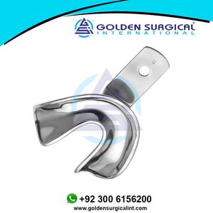 Bandeja de Impresión Dental Sólida para Odontología, Bandeja de Impresión Pequeña para Dentaduras Completas, Inferiores - Product Image 3