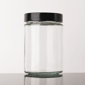 Commercio all'ingrosso della fabbrica bocca larga <span class=keywords><strong>vetro</strong></span> riciclato conservazione <span class=keywords><strong>barattoli</strong></span> in scatola - Product Image 2