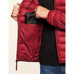 OEM Men's Jackets Custom Printed Winter Puffer Jacket Stand Warm Windproof <b>Hoodie</b> Zipper Closure Casual Puffer Jacket - Product Image 3