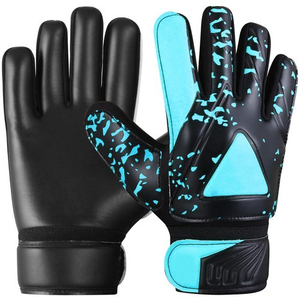Gants de gardien de but de football pour jeunes unisexes en gros, en latex imperméable, pour l'extérieur, avec sangle de poignet réglable pour l'entraînement au football des enfants - Product Image 4
