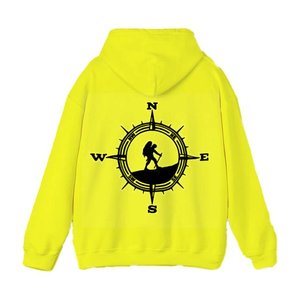 เสื้อมีฮู้ดผ้าฟลีซทรงโอเวอร์ไซส์พิมพ์โลโก้สำหรับแบรนด์แฟชั่นในเมืองสินค้าตามสั่ง - Product Image 1